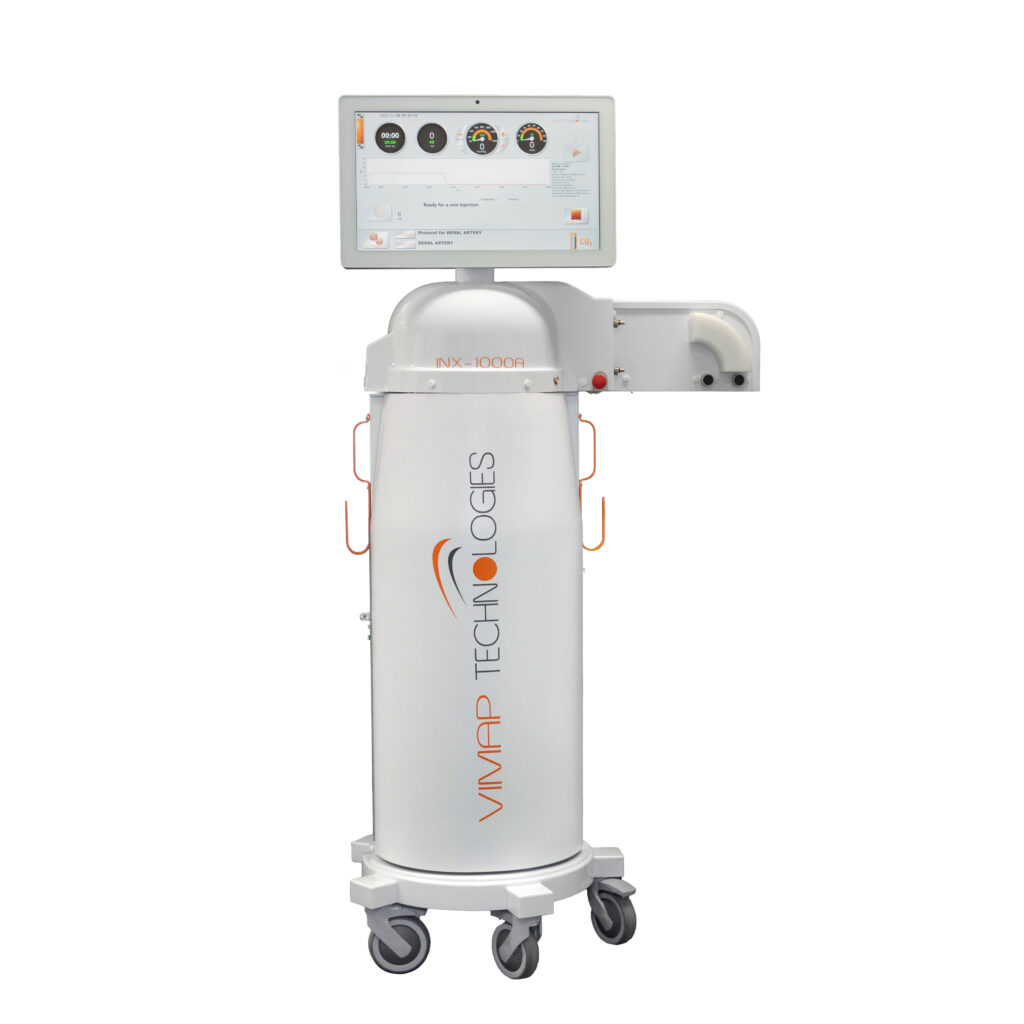 CO2 Insufflator,CO2 Injector,Vimap,CO2 angiography,Angiography injector,device,VMX-1020A,INX-1000A
